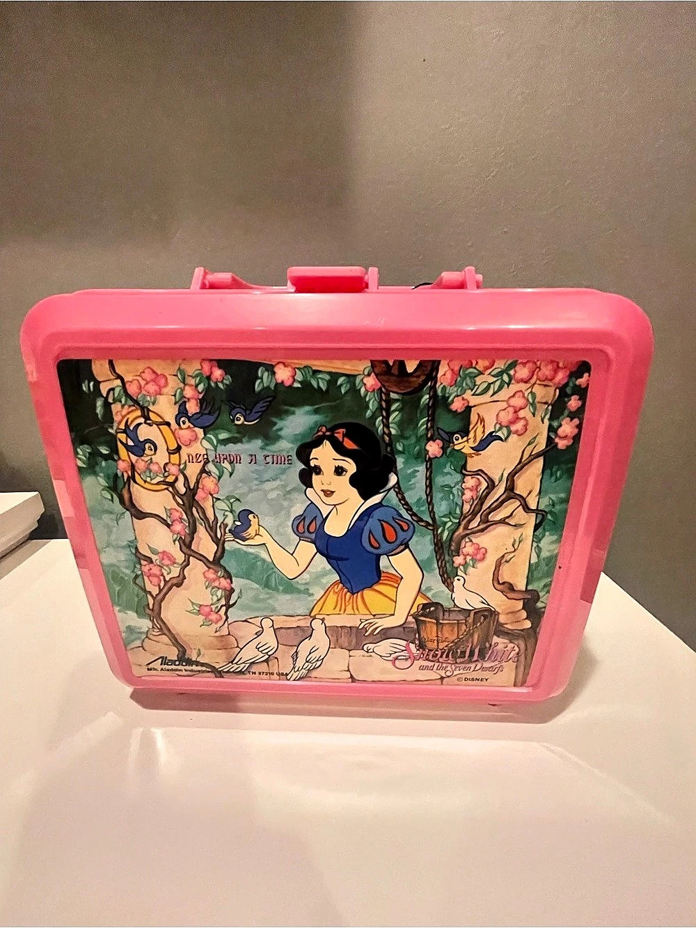 Nesco Snow White and the Seven Dwarfs lunchbox set Pink Snow White Lunchbox Set